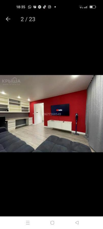 Двухкомнатная Квартира В Самом Центре Актобе Exteriör bild